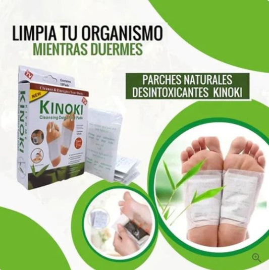 PARCHES DETOX ORIGINAL KINOKI (Pack x10und) ✨ | ENVÍO GRATIS