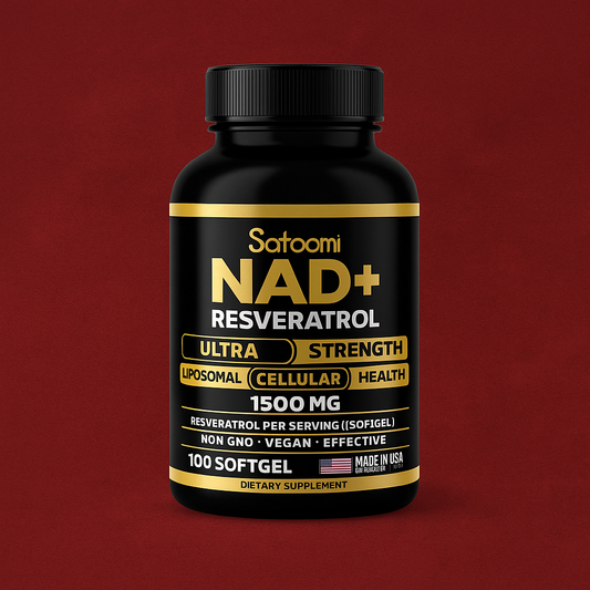 NAD + Resveratrol - Reparación Celular Antienvejecimiento y Energía Extra [ORIGINAL]⭐ | ENVÍO GRATIS