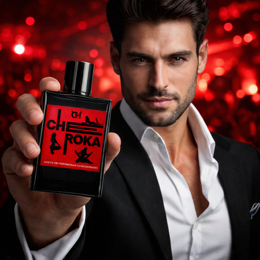PERFUME CONCENTRADO DE FEROMONAS MASCULINO CHEROKA [ORIGINAL]⭐ | ENVÍO GRATIS