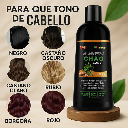 SHAMPOO CHAO CANAS + TRATAMIENTO [ORIGINAL]⭐| ENVÍO GRATIS
