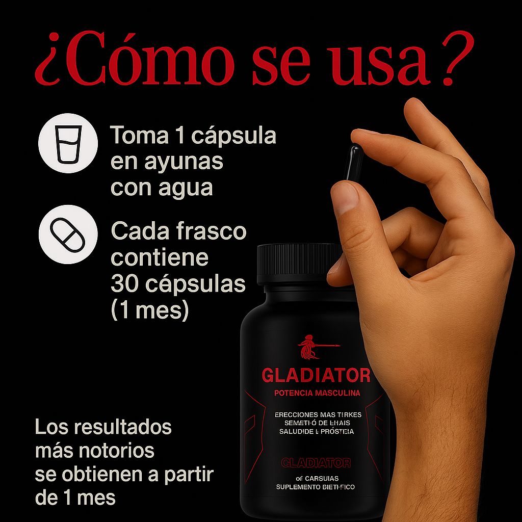 GLADIATOR [ORIGINAL]⭐ | ENVÍO GRATIS